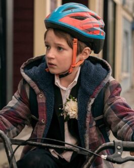 Kesler Talbot Lost Ollie Checkered Shearling Jacket