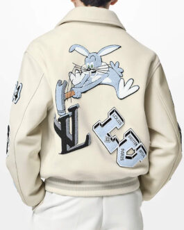 Louis Vuitton Bunny Cream Varsity Jacket