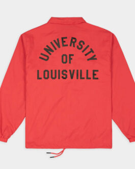 Louisville Cardinals Red Rage Retro Coaches Jacket