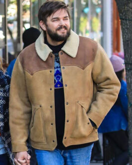 Love Life Nick Thune Brown Leather Jacket
