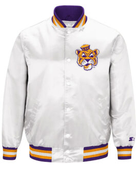 LSU Tigers White Jacket
