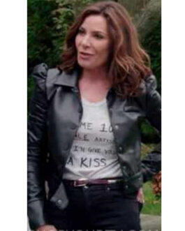 Luann De Lesseps Real Housewives of New York City Leather Jacket