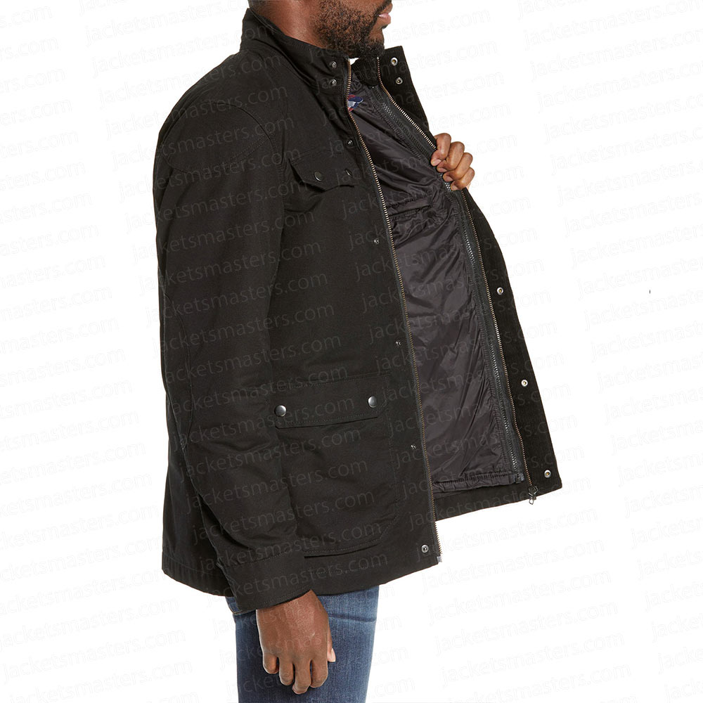 FUBAR Luke Brunner Black Cotton Jacket - Image 6