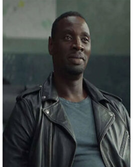 Lupin Season 3 Omar Sy Leather Jacket