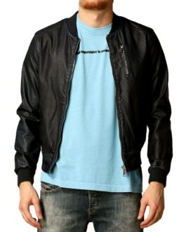 Paper Girls Sofia Rosinsky Bomber Leather Jacket