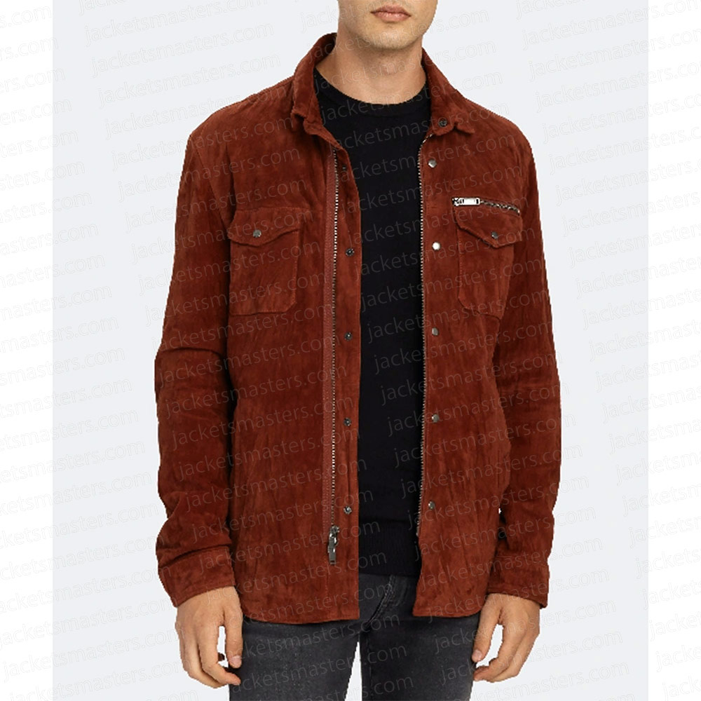 Maggie Adam Korson Suede Jacket