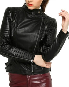 Nikita Season 3 Maggie Q Leather Jacket