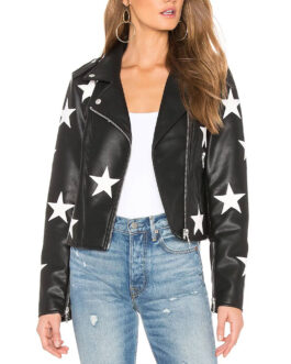 Charmed Sarah Jeffery Star Leather Jacket