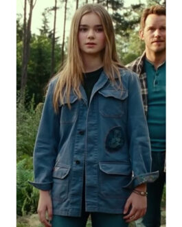 Jurassic World Dominion Isabella Sermon Denim Blue Jacket