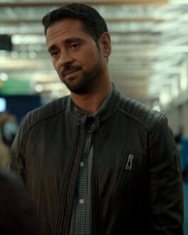 Manifest Season 4 Jr Ramirez Leather Jacket