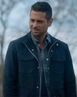 Manifest Season 4 Jr Ramirez Suede Four Pocket Jacket