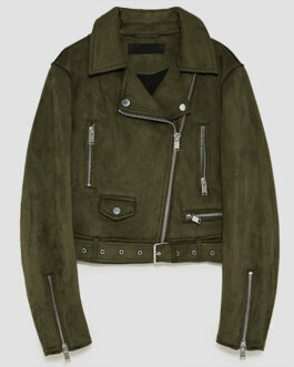 The Young and the Restless Camryn Grimes Suede Green Jacket