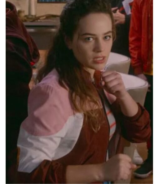 Cobra Kai Season 03 Mary Mouser Bomber Jacket - Image 2