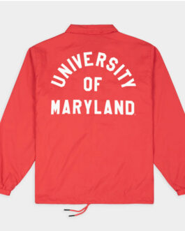 Maryland Terrapins Vintage Terps Logo Coaches Jacket