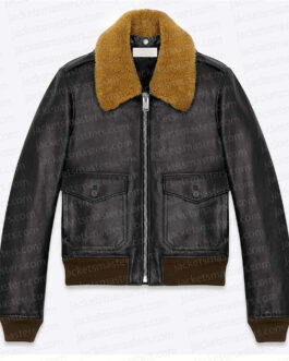 Master of None Aziz Ansari Bomber Leather Jacket