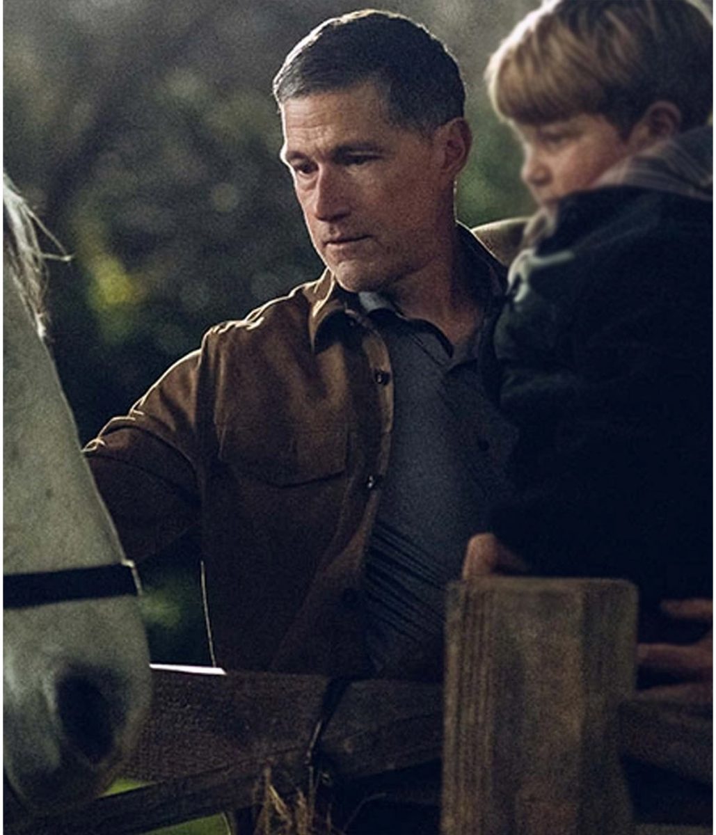 Last Light Matthew Fox Suede Leather Jacket - Image 6