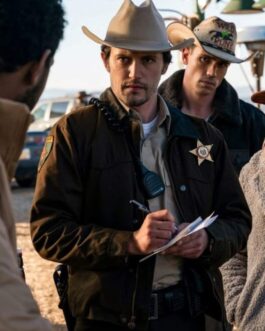 Nathan Parsons Roswell New Mexico S03 Brown Jacket
