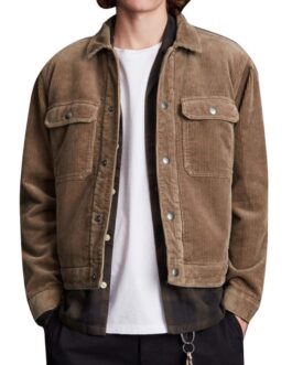 New Amsterdam Ryan Eggold Brown Corduroy Jacket