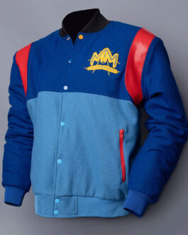 MCFLY Blue Letterman Jacket