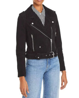 Light as a Feather S02 Liana Liberato Suede Jacket