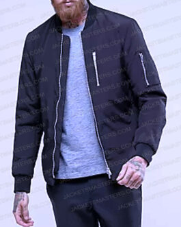 The Takeover Holly Mae Brood Bomber Jacket