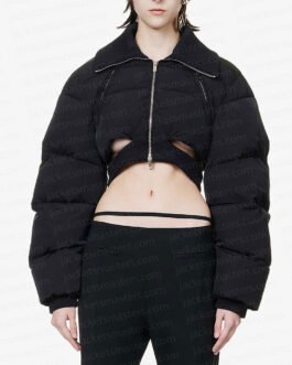 The Equalizer S03 Liza Lapira Cropped Puffer Jacket