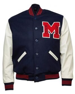 1942 Memphis Red Sox Varsity White and Navy Blue Jacket