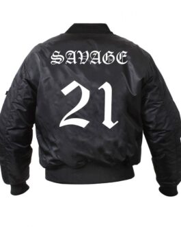 Men’s Bomber 21 Savage Jacket