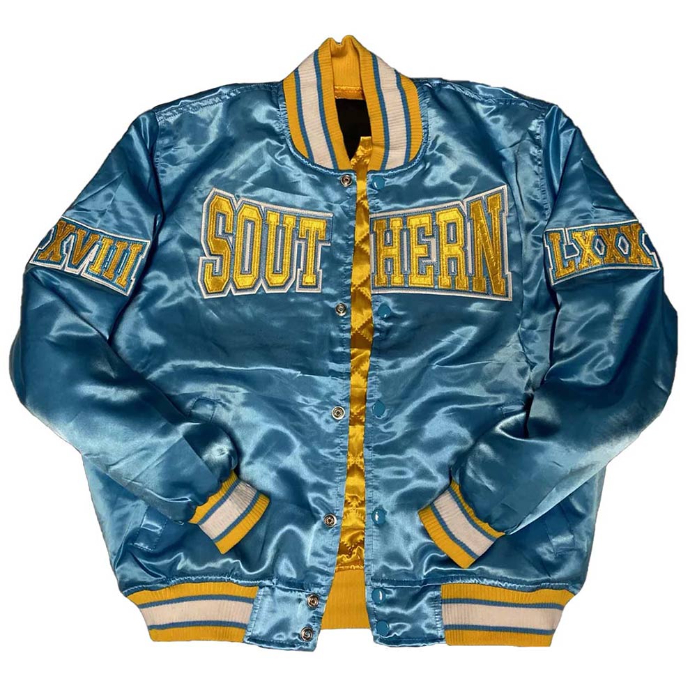 Men’s Southern University Satin Jacket - Image 3