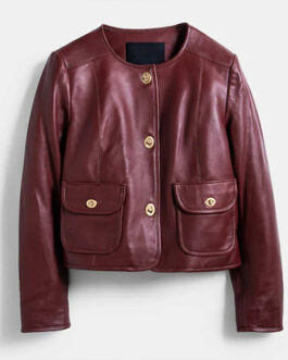 The Morning Show S03 Karen Pittman Leather Jacket