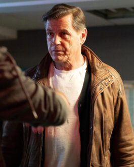 Michael Paré Helloween Leather Jacket