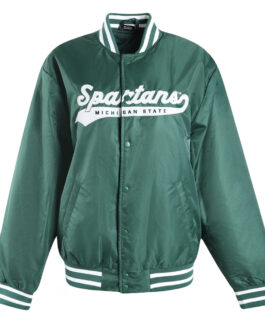 Michigan State Spartans A-Game Green Jacket