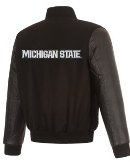 Michigan State Spartans Varsity Black Jacket