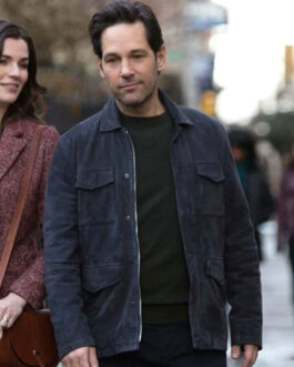 Living with Yourself Paul Rudd Suede Jacket