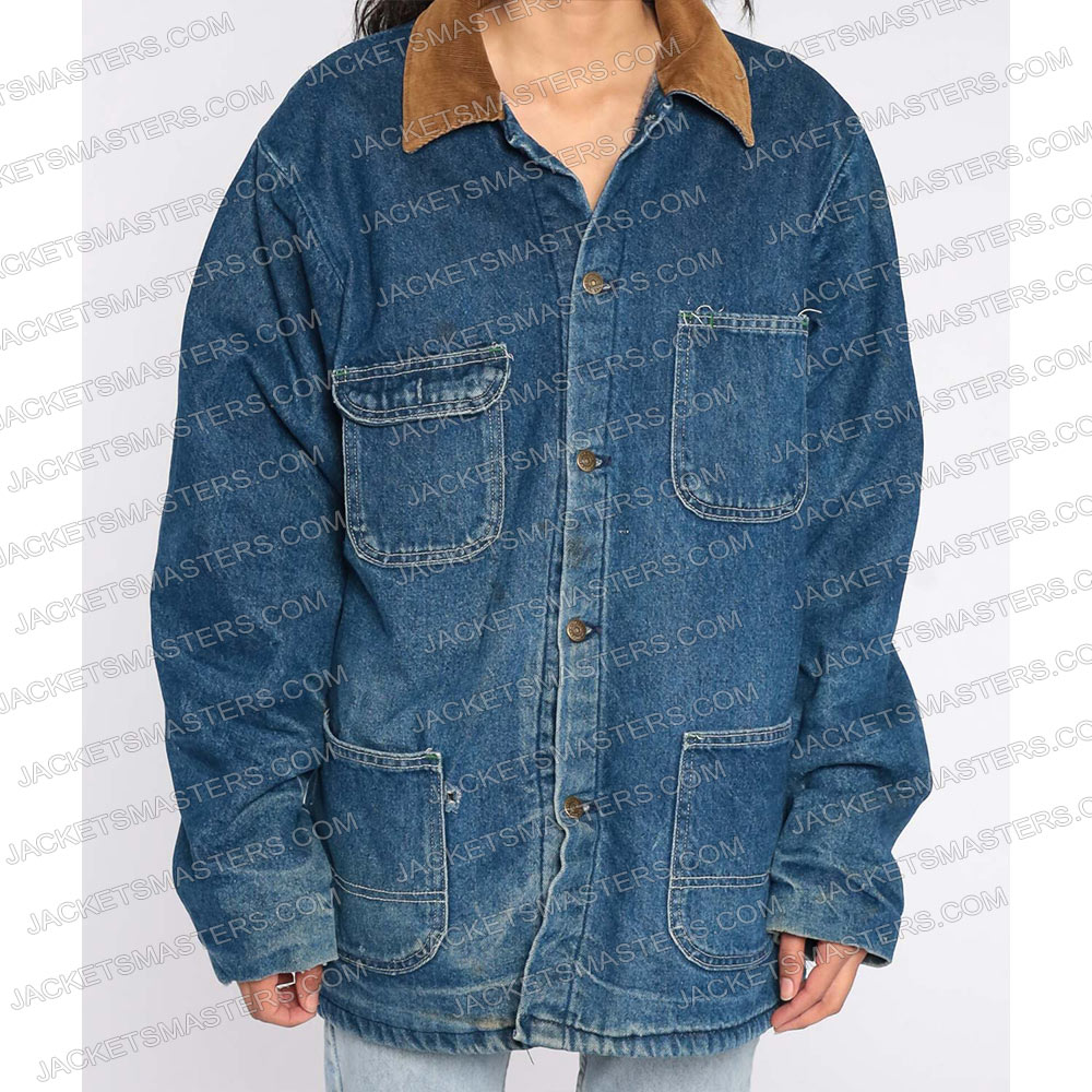 Millie Bobby Brown The Electric State Denim Jacket - Image 4