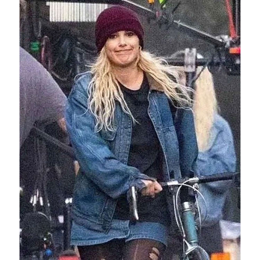 Millie Bobby Brown The Electric State Denim Jacket - Image 6