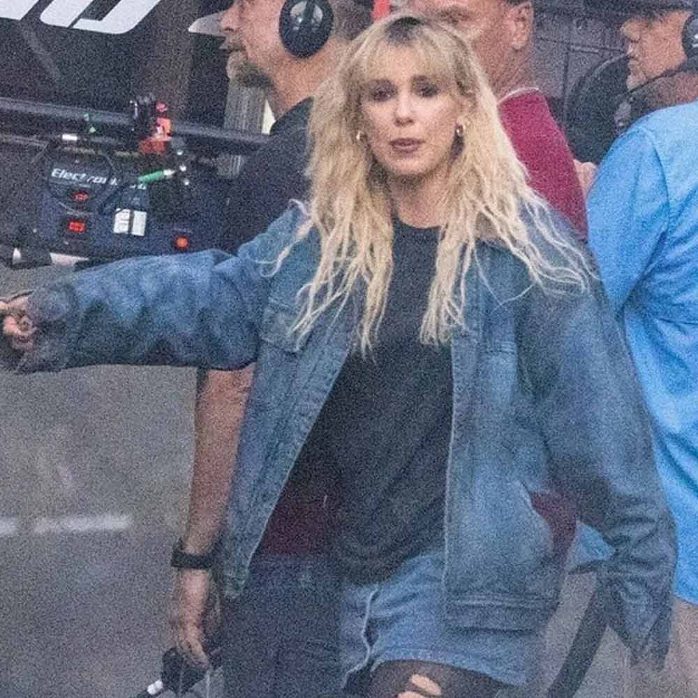 Millie Bobby Brown The Electric State Denim Jacket - Image 8