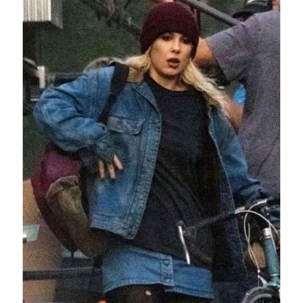Millie Bobby Brown The Electric State Denim Jacket - Image 10