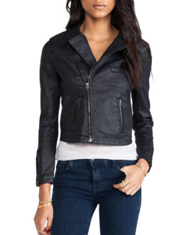 The Mindy Project S02 Mindy Kaling Black Leather Jacket
