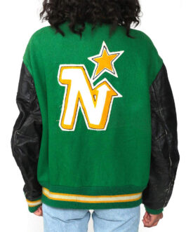Minnesota North Stars 90’s Varsity Jacket