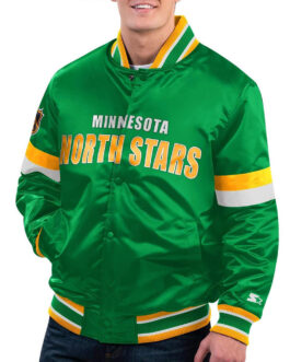 Kelly Green Minnesota North Stars Diveplay Jacket