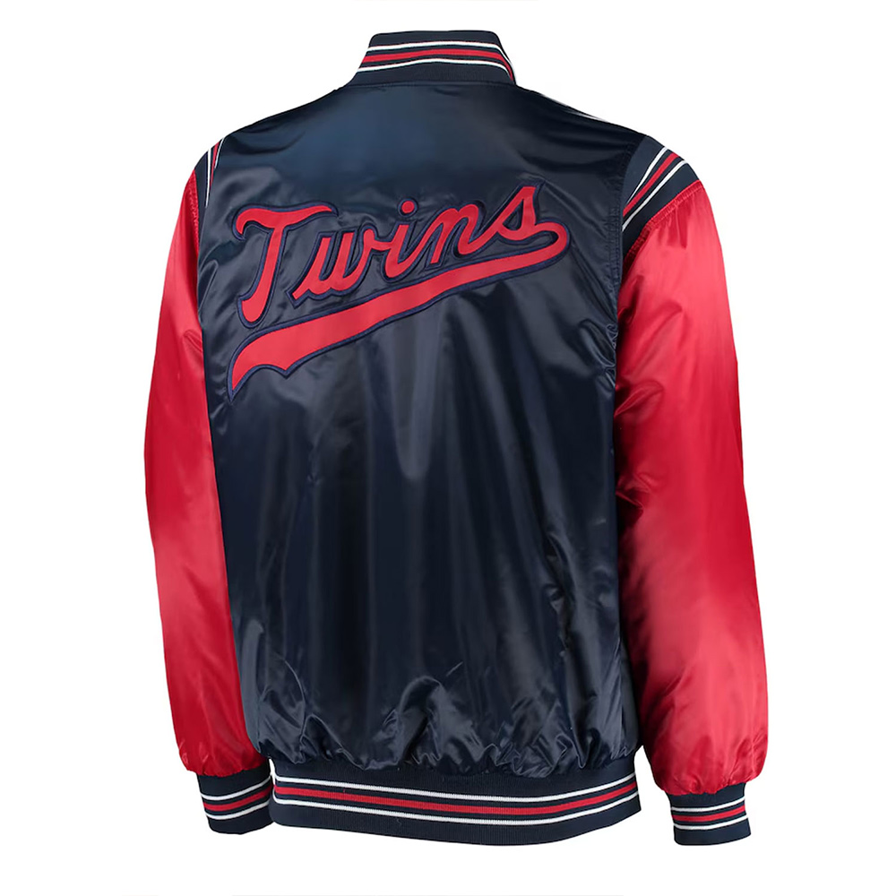 Enforce Minnesota Twins Navy and Red Jacket - Image 5