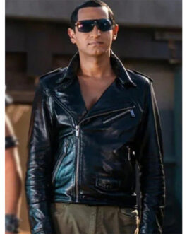 Karan Soni Miracle Workers S04 Leather Jacket