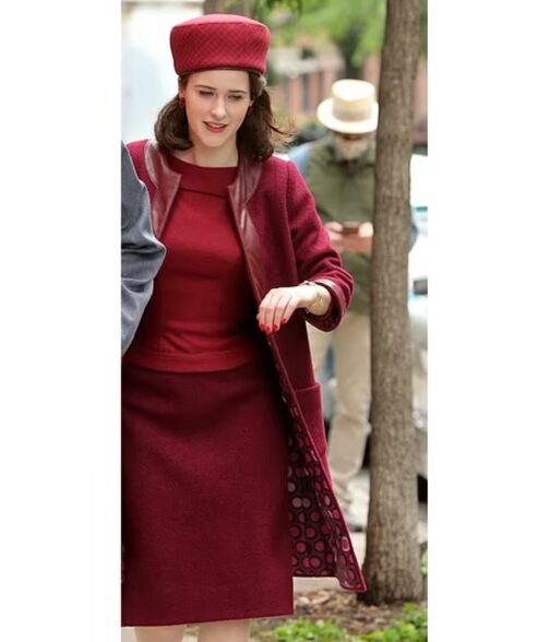 The Marvelous Mrs Maisel Season 04 Rachel Brosnahan Coat - Image 4