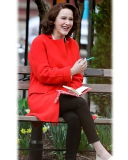The Marvelous Mrs Maisel S04 Rachel Brosnahan Red Coat