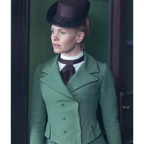 Scarlet and the Duke S02 Kate Phillips Miss Green Blazer - Image 2