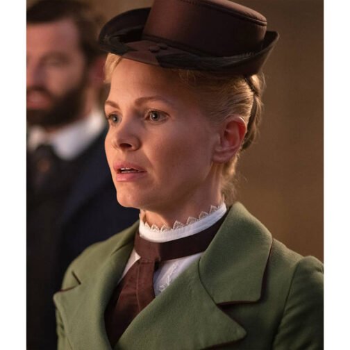 Scarlet and the Duke S02 Kate Phillips Miss Green Blazer - Image 5