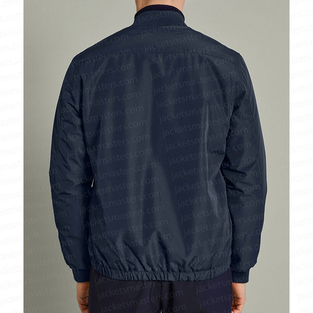 Tom Cruise Mission Impossible 6 Bomber Blue Jacket - Image 5
