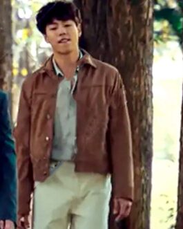 Money Heist Korea Lee Hyun‑Woo Brown Leather Jacket