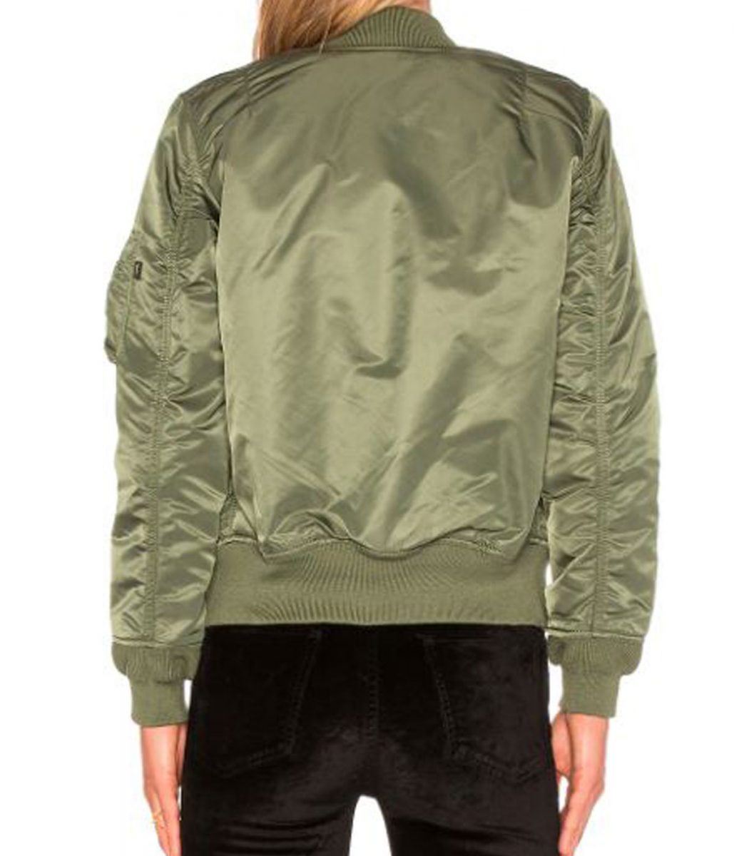 Monica Raymund Hightown Bomber Jacket - Image 3